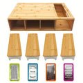Bamboo Kitchen Prep Station Set